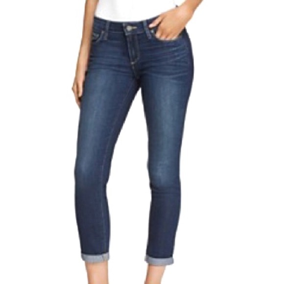 PAIGE Denim - PAIGE medium wash Kylie crop jeans